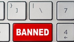 censurato banned bannato
