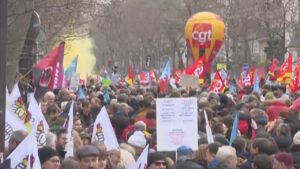 Parigi - manifestazione contro la riforma delle pensioni - Marzo 2023