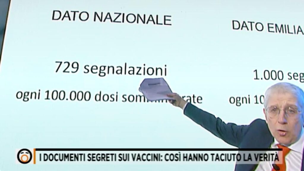 Fuori dal Coro - dati segreti sui vaccini Mario Giordano