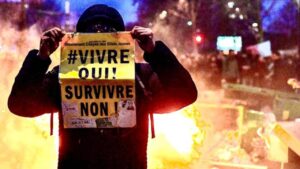 Francia - manifestazione contro la riforma delle pensioni - Marzo 2023