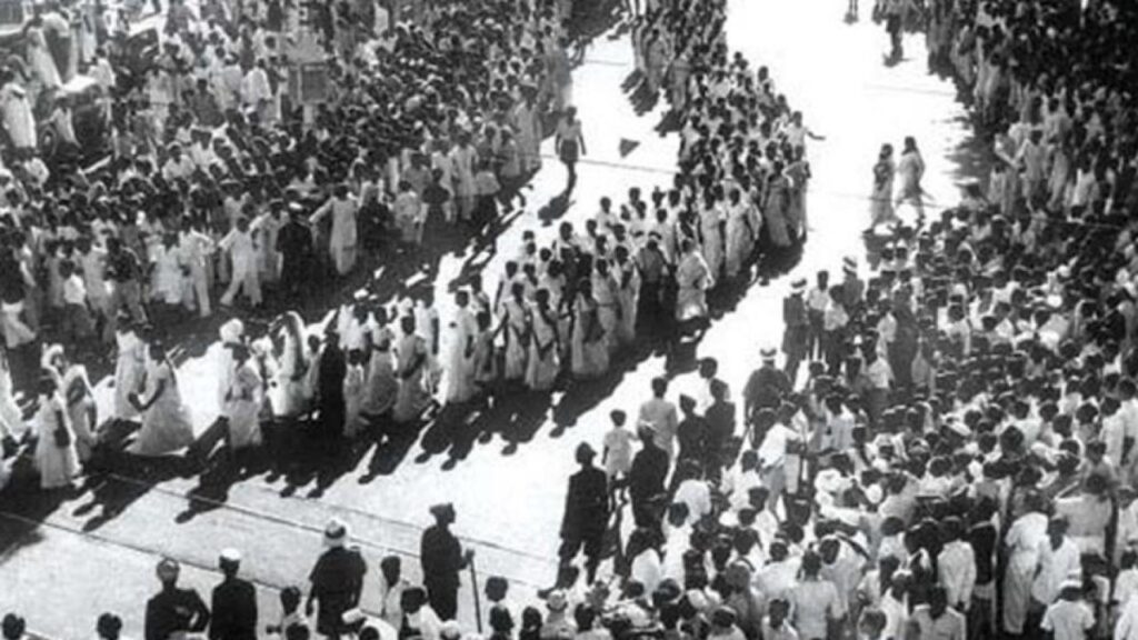 Marcia del sale - Gandhi - India