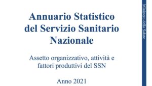 Annuario statistico servizio sanitario nazionale 2021
