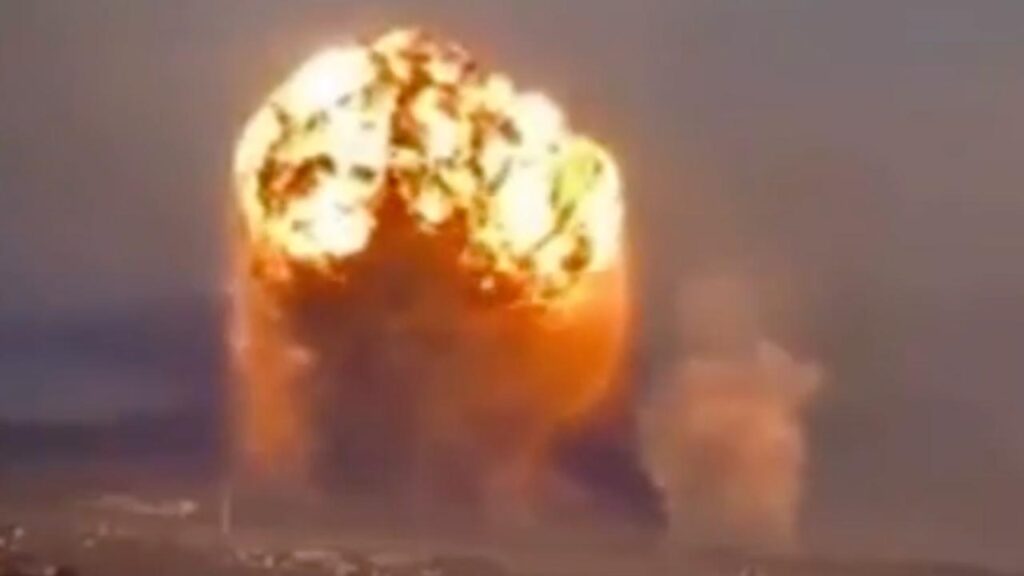 esplosione Khmelnitsky nube radioattiva