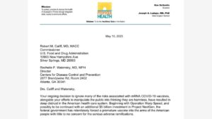 Lettera aperta del chirurgo generale della Florida alla FDA sui vaccini