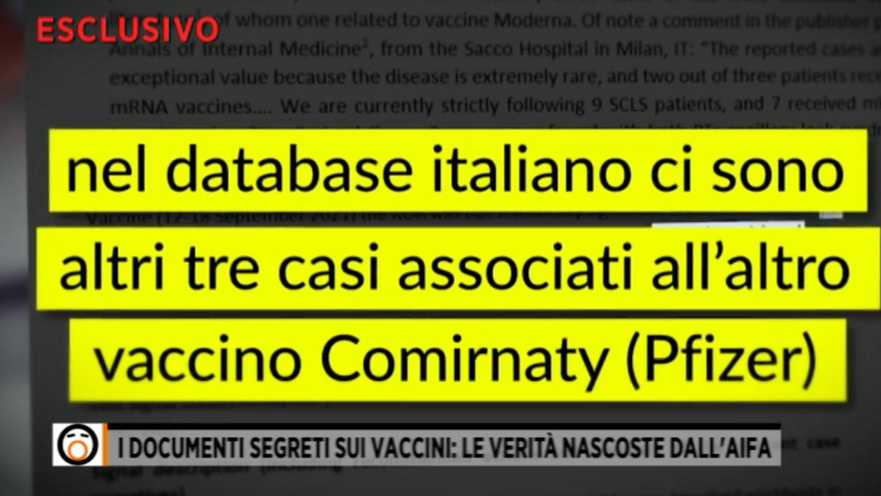 Aifa e malattie rare dopo il vaccino: Scrive in una nota interna: "Nel data base italiano ci sono altri tre casi associati all'altro vaccino Comirnarty (Pfizer)"