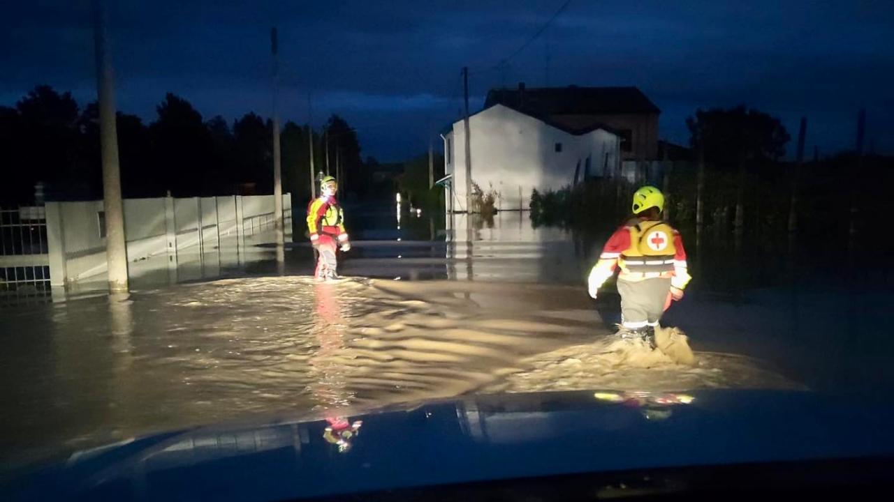 Alluvione in Emilia Romagna - Maggio 2023 - Croce Rossa in azione