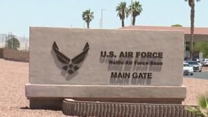 Nellis Air Force Base in Nevada