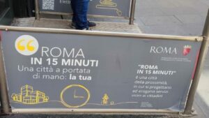 Roma città 15 minuti