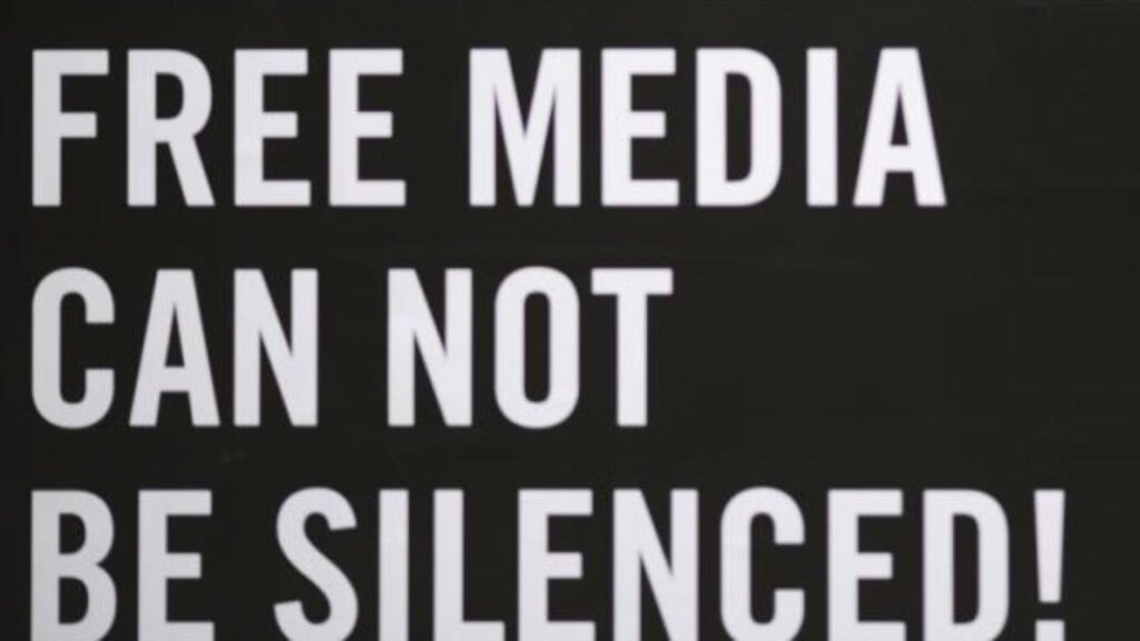 free media con not be silenced