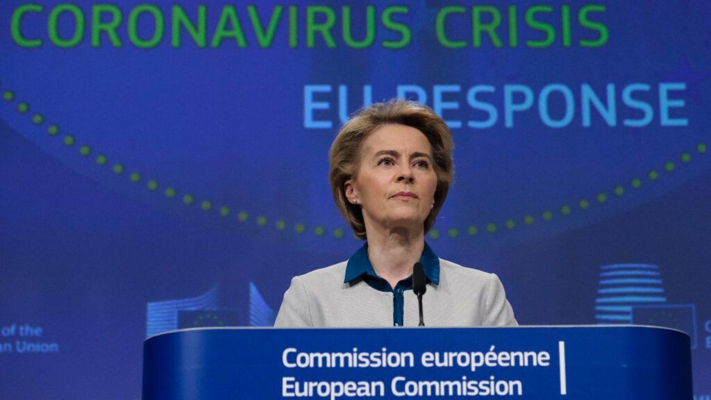 Ursula von der Leyen risposta europea alla crisi del coronavirus