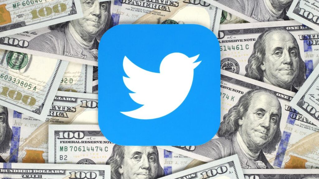 Twitter soldi dollari