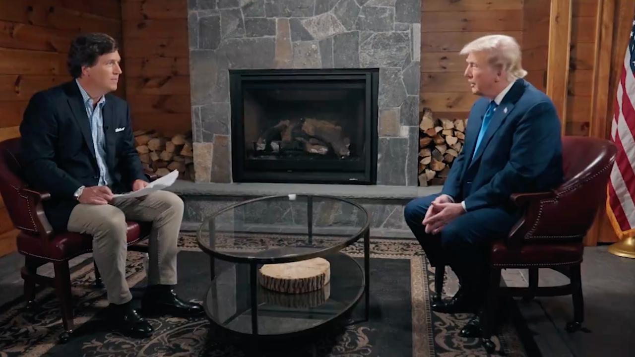 Tucker Carlson intervista Donald Trump - agosto 2023