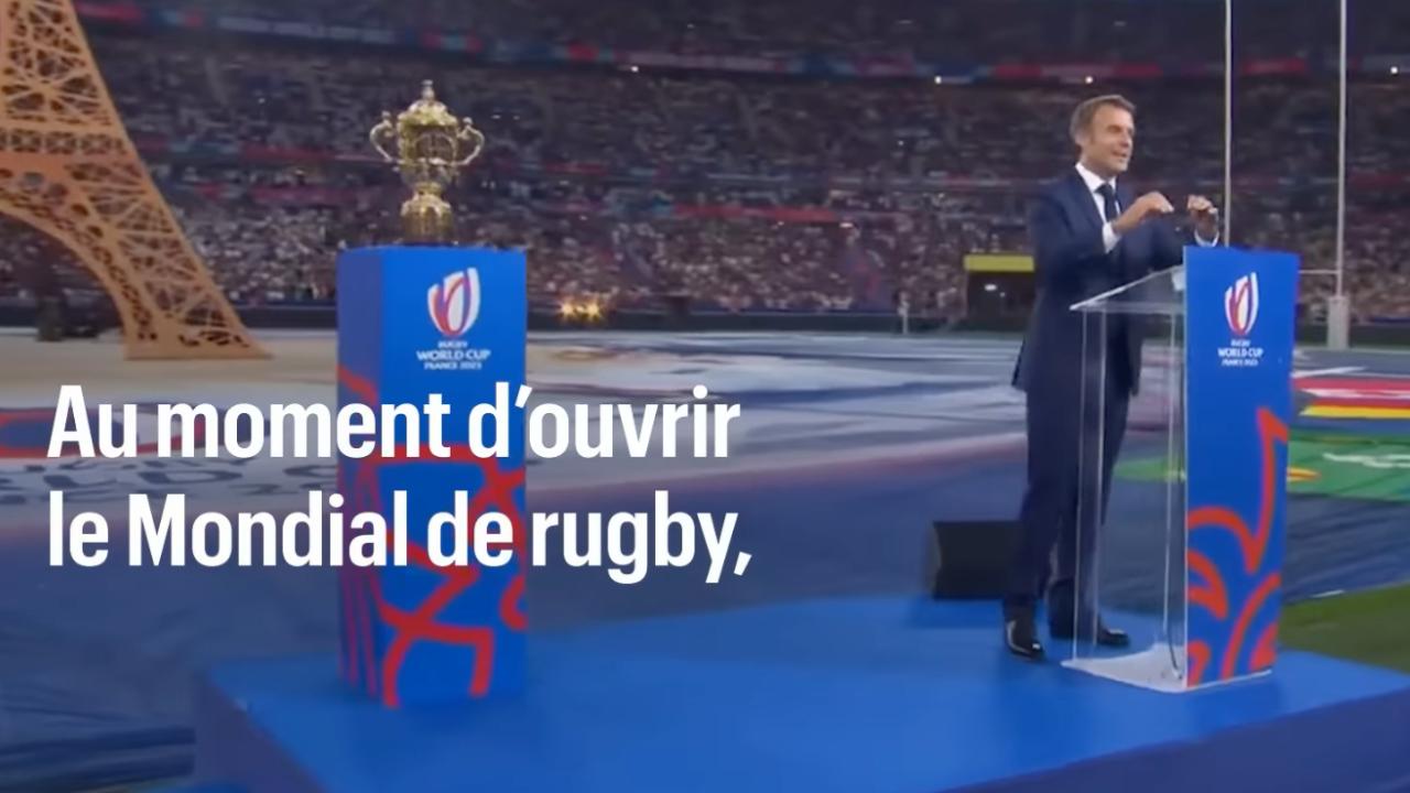 Macron fischiato all'apertura della coppa del mondo di Rugby - settembre 2023
