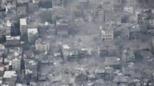 Gaza dopo i bombardamenti - Ottobre 2023