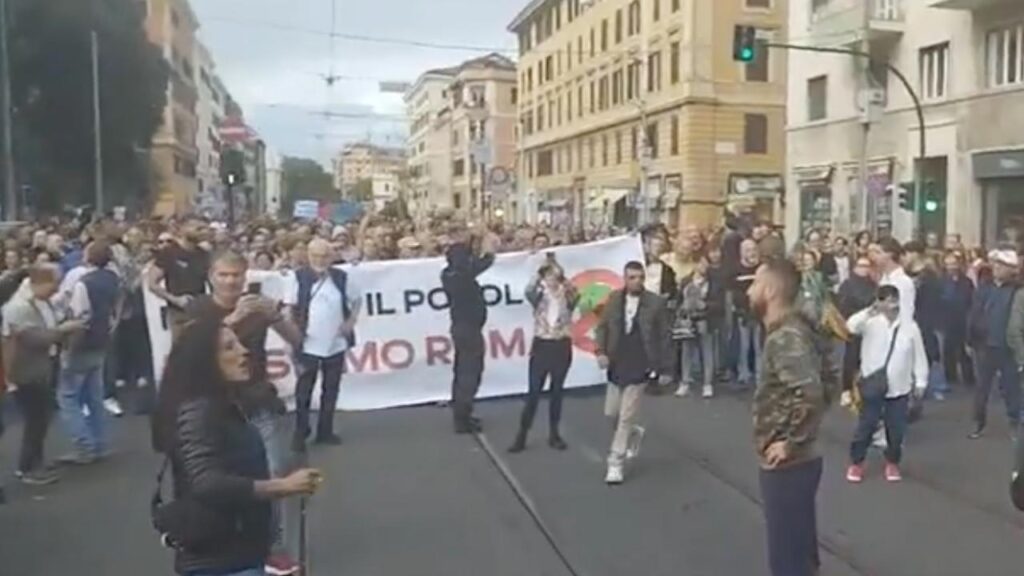 Manifestazione contro la ztl - Roma - 21 ottobre 2023