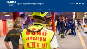 Portale Areu per emergenze 118 Lombardia