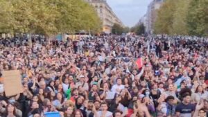Parigi - Manifestazione pro Palestina - ottobre 2023