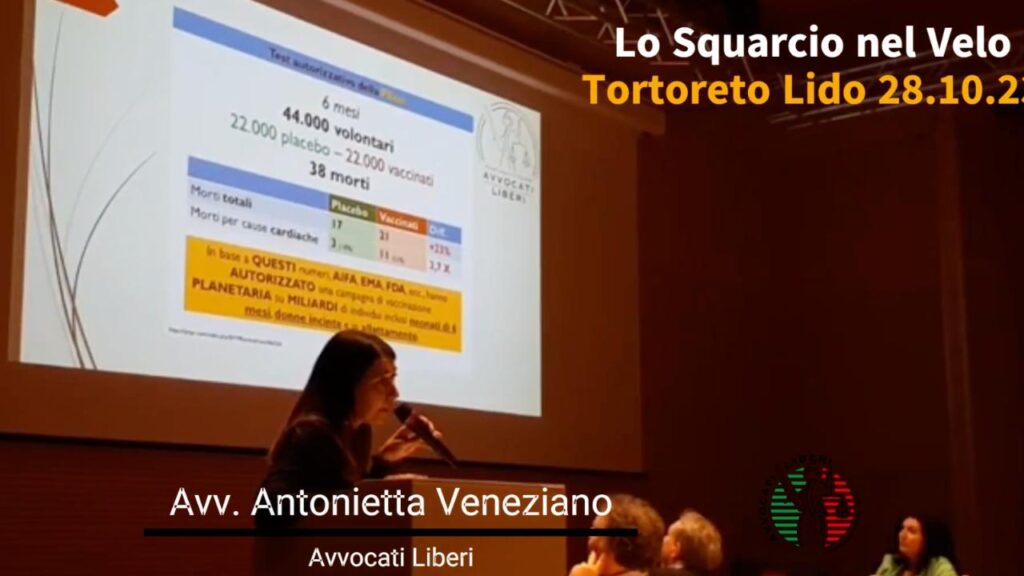 Antonietta Veneziano - Convegno lo Squarcio del Velo - Ottobre 2023
