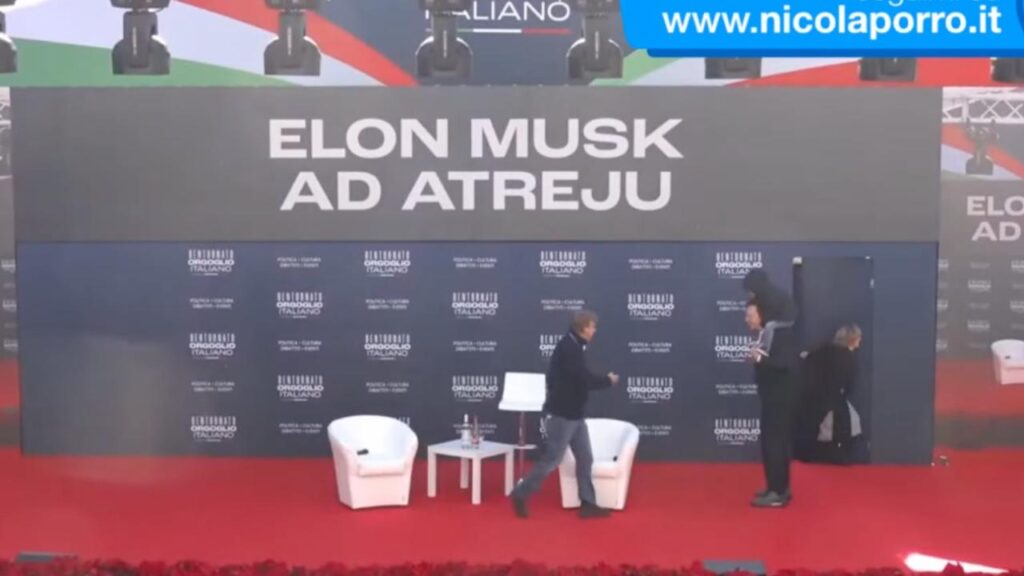 Elion Musk intervistato da Nicola Porro - Dicembre 2023