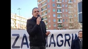 Antonio Porto - Roma protesta contro l'archazione del procedimento per omicidio di Speranza e Magnini - 12 gennaio 2024