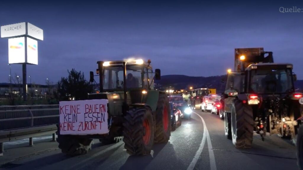 Protesta agricoltori germania - 8 gennaio 2023