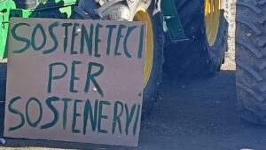 protesta agricoltori Calabria - gennaio 2024
