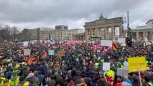 Manifestazione agricoltori Berlino - 15 gennaio 2024