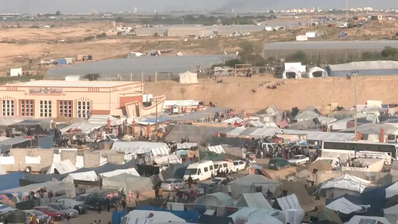 campo sfollati di Rafah, nella Striscia di Gaza