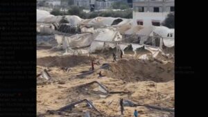 Rafah dopo i bombardamenti israeliani - 12 febbraio 2024
