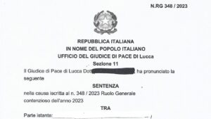 Giudice di pace di Lucca annulla multa a un non vaccinato over 50