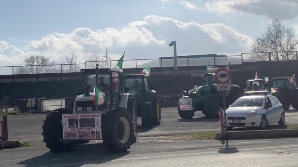 Protesta agricoltori Roma - febbraio 2024
