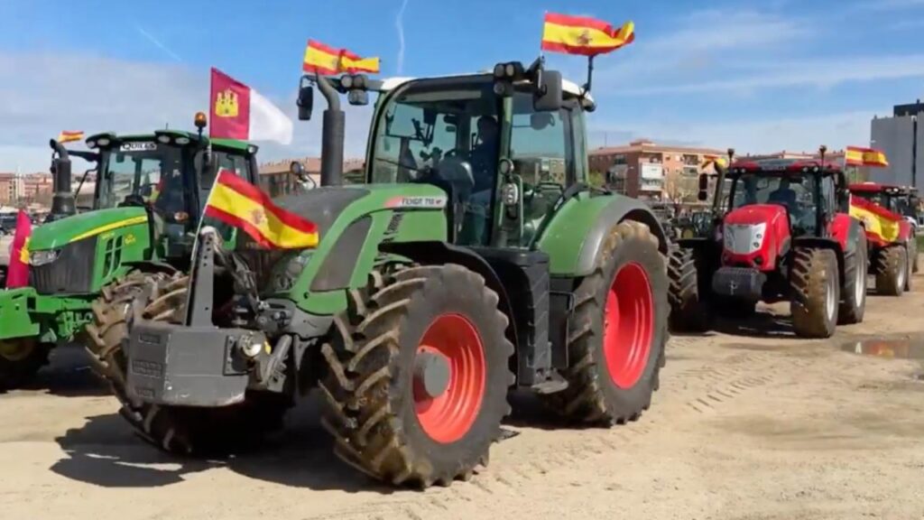 Protesta agricoltori spagnoli - Marzo 2024