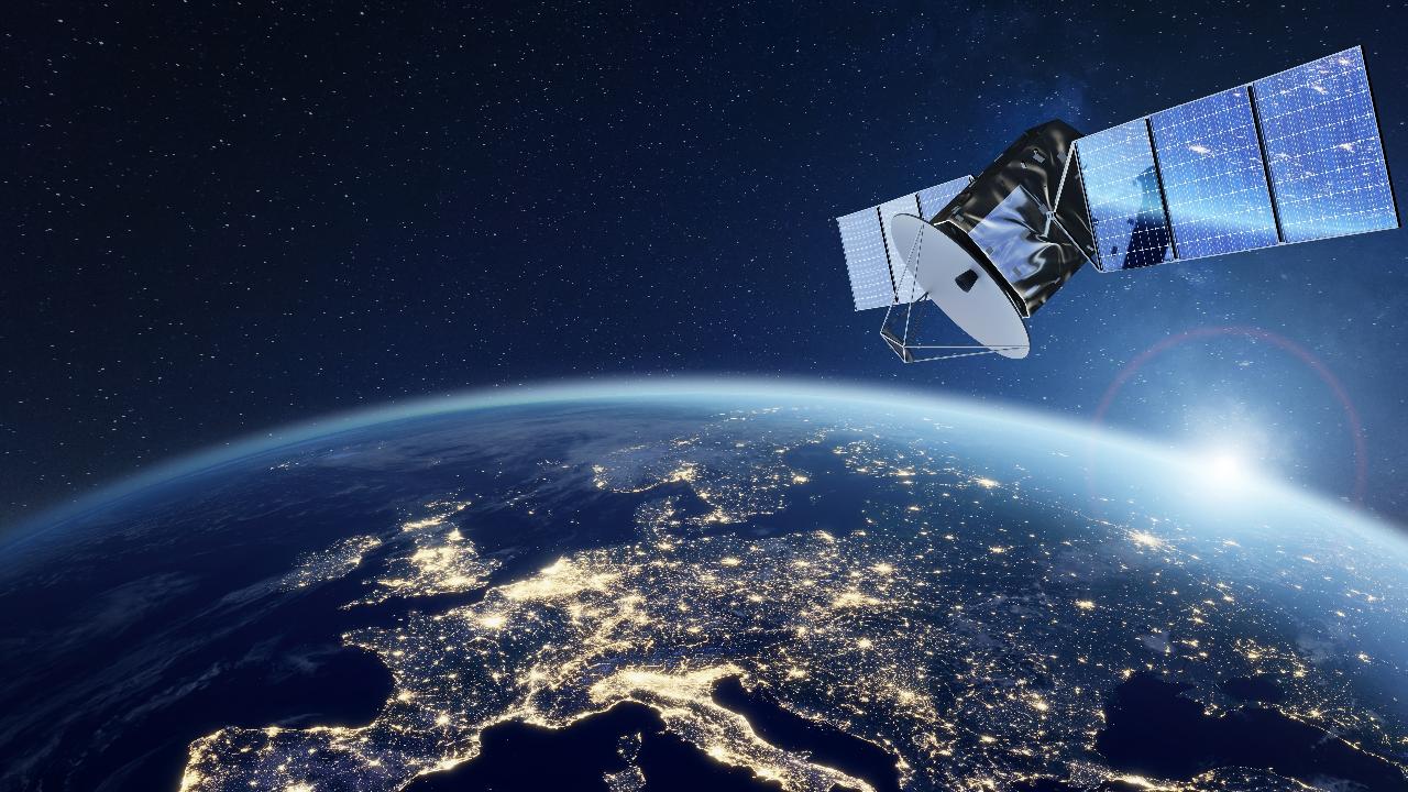 satellite satelliti Internet dalla spazio europa vista dallo spazio