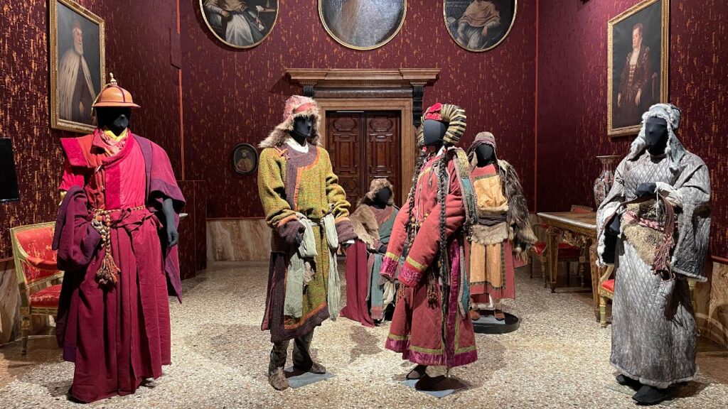 I costumi di Marco Polo in mostra a Venezia dai bozzetti originali di Sabbatini per la Rai - 2024