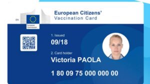 green pass certificato vaccinale passaporto vaccinale europeo tessera vaccinale europea