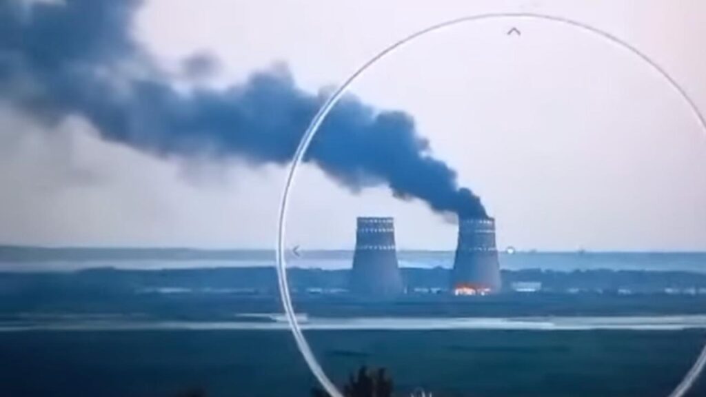 Guerra in Ucraina: incendio all'impianto di raffreddamento della centrale nucleare di Zaporizazhia - Agosto 2024