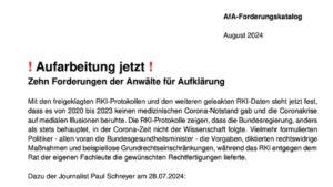 In Germania dopo la pubblicazione dei file della loro commissione tecnico scientifica gli Avvocati di Enlightenment chiedono la sospensione di tutti i procedimenti penali e multe in corso