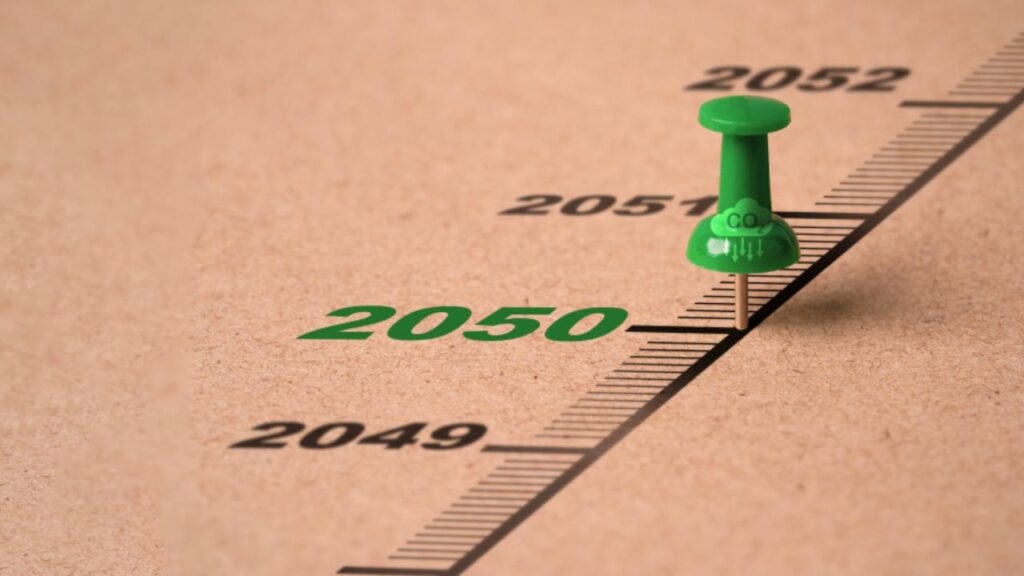 Net Zero 2050 neutralità climatica Co2