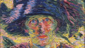 Umberto Boccioni, Ritratto femminile, 1911 olio su tela, cm 51 x 38. Collezione della Fondazione Cariverona