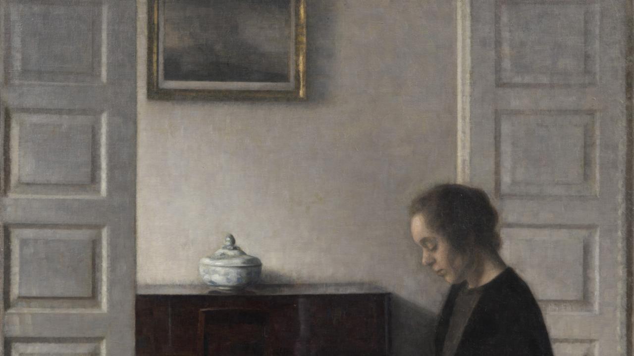 Vilhelm Hammershøi, Luce del sole nel salotto III, 1900 circa, Stoccolma, Nationalmuseum © Nationalmuseum / foto Cecilia Heisser
