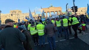 Manifestazioni agricoltori a Berlino - 23 novembre 2024