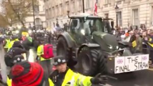 Protesta agricoltori - Londra 19 novembre 2024