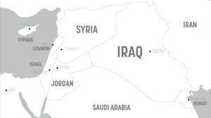 Siria, Iraq, Giordania, Israele, Arabia Saudita