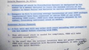 1979 - Comunicazione interna di Wyeth (ora fusa con Pfizer) dopo la morte di 11 bambini nel Tenessse per lo stesso lotto di vaccino DTP