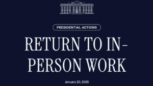 Ordine esecutivo fine smart workimg firmato da Trump il 20 gennaio 2025