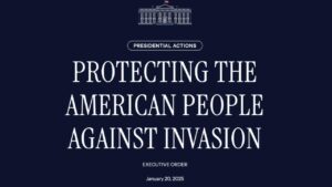 Ordine esecutivo Donald Trump contro l'immigrazione clandestina - 20 gennaio 2025
