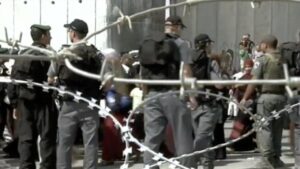 Checkpoint, posto di blocco per entrare in Palestina 2021