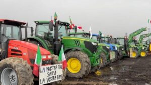 Protesta trattori - gennaio 2025