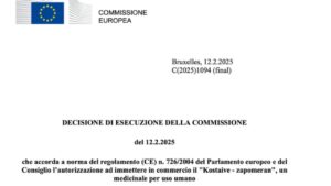 La Commissione Europea approva il vaccino autoreplicante per il Covid - Febbraio 2025