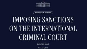 Trump sanziona la Corte Penale Internazionale - 6 febbraio 2025